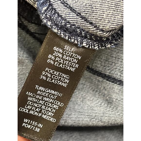 Betabrand 2 pockets Denim Pull On Skinny Jeans, Size: Medium Long,Style W1155-IN - Picture 9 of 13